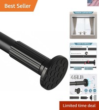 Asta Tenda Tensione 51-168 Pollici Regolabile Senza Foratura Bagno Esterno