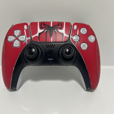 Spider-Man themed ps5 controller