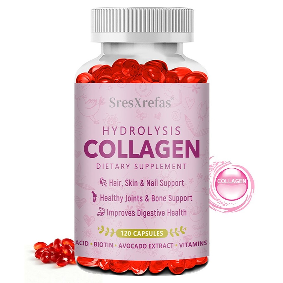 Colágeno Hidrolizado Complemento Alimenticio Para Apoyar el Cabello