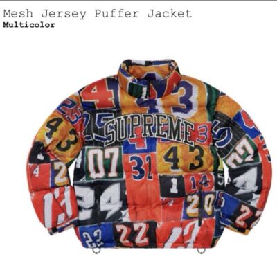 Supreme Mesh Jersey Puffer Jacket Supreme Mesh Jersey Puffer Jacket