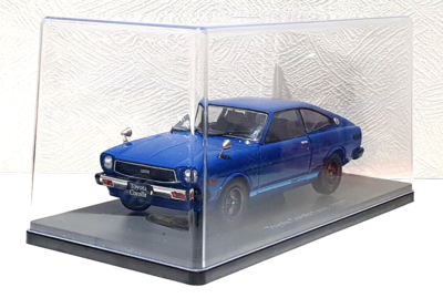 1/24 Hachette 1971 TOYOTA COROLLA LEVIN BLUE w/Case diecast model