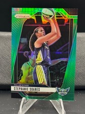 2024 Panini Prizm WNBA - Stephanie Soares, #47 - Green Prizm - Dallas Wings