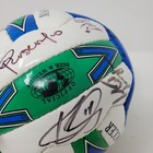 Carlos Valderrama Signed 1996-2000 Mini Soccer Ball MLS Team Kansas City Wizards