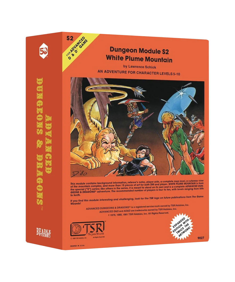 Классический набор модульных кубиков Dungeons - Dragons: Гора Белого пера