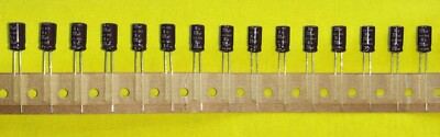 Nippon NCC 220uF 16V 105°C ELKO Kondensator Radial Menge Wählbar 1-10 Stück