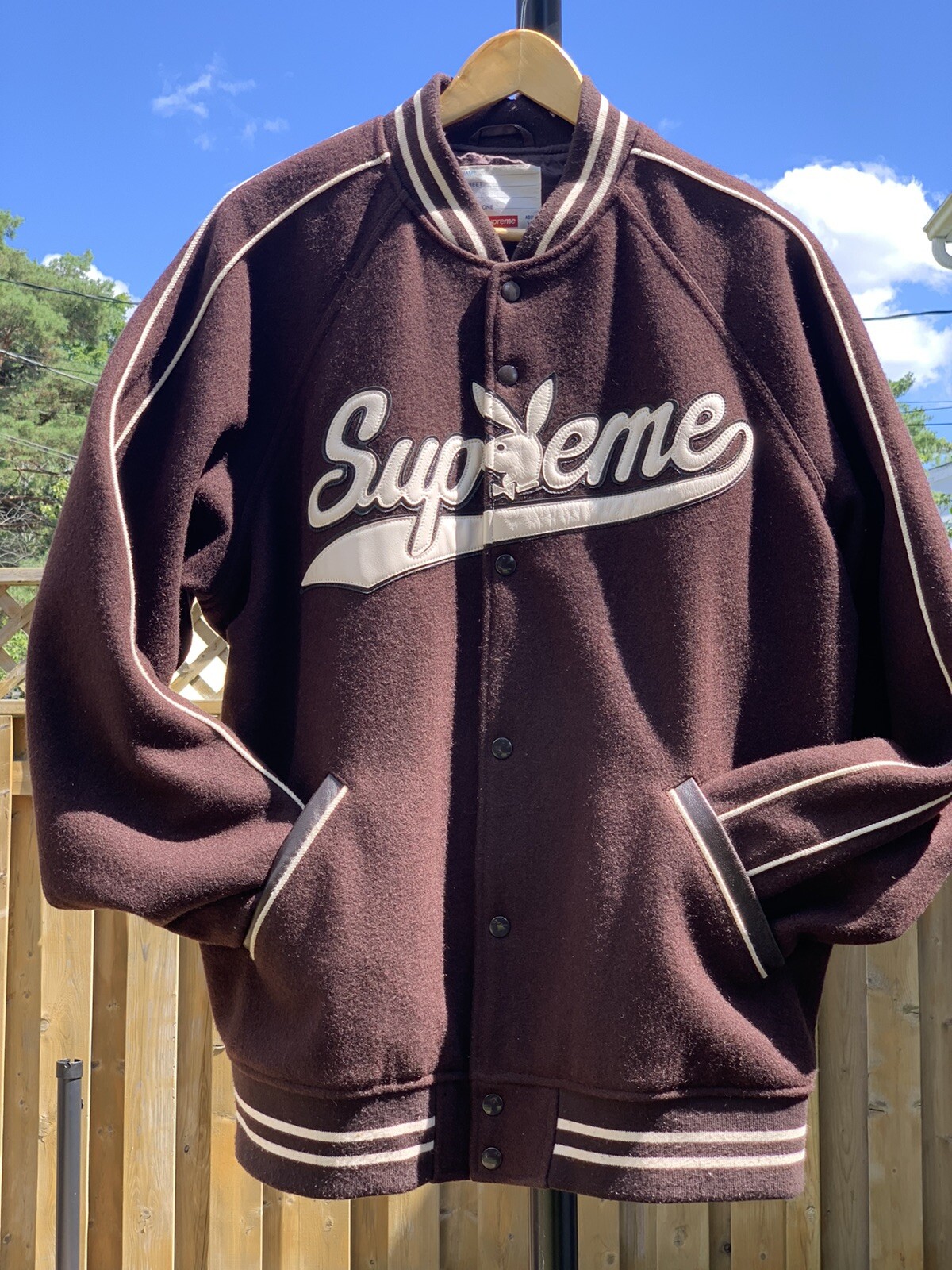 Supreme x Playboy Varsity Jacket XL 
