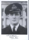 SPBB45 WWII WW2 Spitfire BoB Battle of Britain pilot SYKES RN signed photo