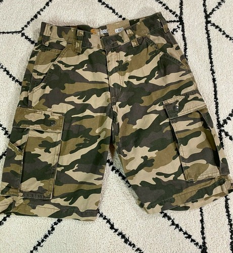 mens carhartt camo shorts 