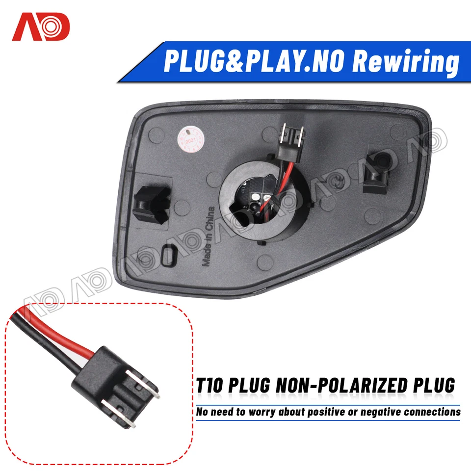 2x Para Hummer H3 H3T Lente de Humo LED Frontal Lateral Marcador Lámpara Esquina Luz de Estacionamiento Foto 3 de 4