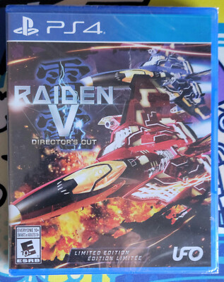 Raiden V Director's Cut for the Sony PlayStation 4 - BRAND NEW - SEALED