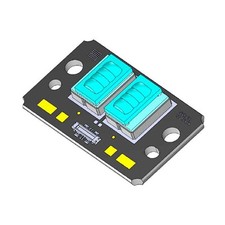 1x Blue High Power Laser Module Array with Plate NUBB23 455nm 22W