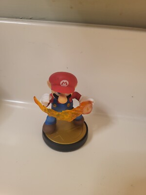 Mario Super Smash Bros Amibo Loose Figure 