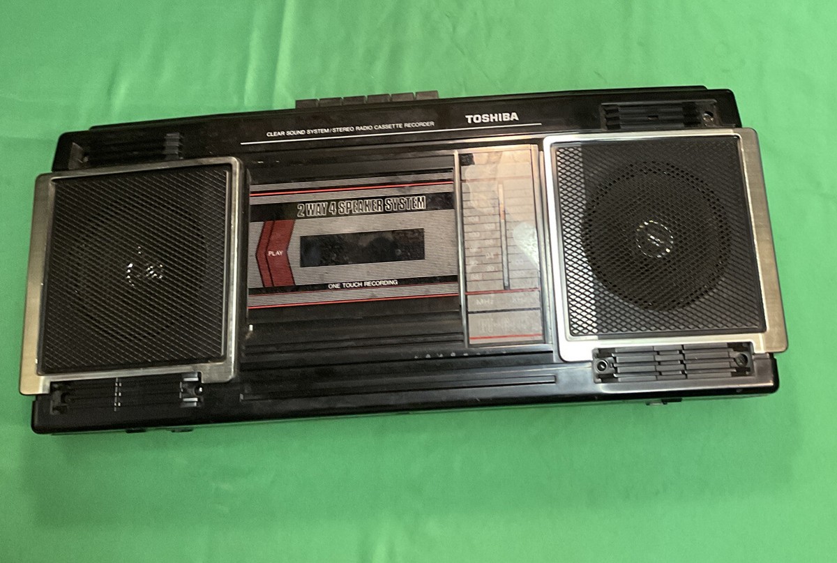 VTG Toshiba RT-6017 / Stereo Radio Cassette Recorder - Untested