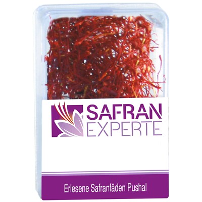 Safran sélectionnés 1,0 gr. étain Pushal Saffron Zafferano Azafrán Saffran