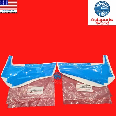 GENUINE OEM TOYOTA 07-13 TUNDRA RIGHT & LEFT REAR STONE GUARD PROTECTOR SET OF 2