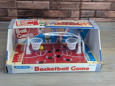 Basketball Shooting Tabletop Dome Game 1979 Blue-Box Toys # 5979 - New in Box
