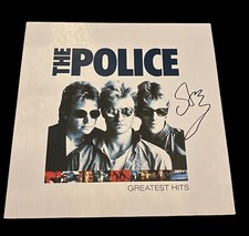 The Police - Greatest Hits Hand Signed By Sting Vinyl 1