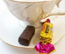 Chocolate Candies Made in Moldova. Bucuria "Masca" Praline Candies, 250 gr