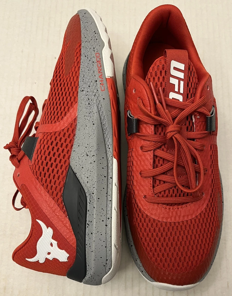 UNDER ARMOUR x UFC Project Rock BSR Shoes 3025081 601 Red MEN S 9