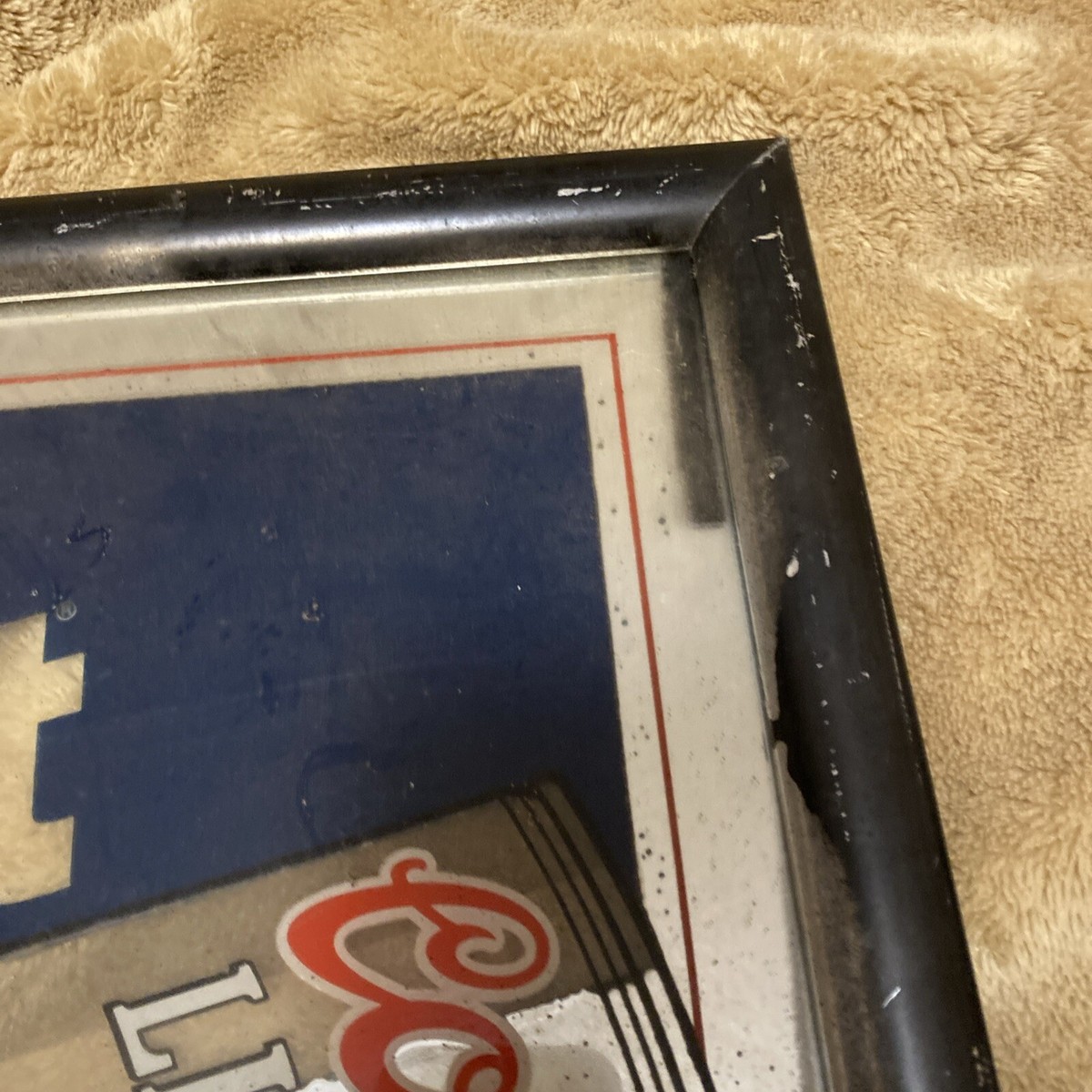 Vtg 1987 Coors Light Silver Bullet Beer Sign 19 Vtg 1987 Coors Light Silver Bullet Beer Sign 19