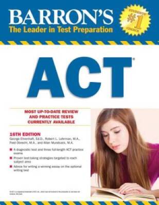 Barrons ACT - Paperback By Ehrenhaft EdD, George - GOOD