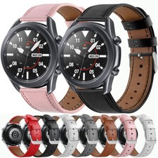 Genuine Leather Strap for Samsung Galaxy Watch3/4/5/6/7/FE 41/45/40/44/42/46mm