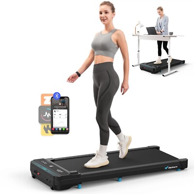 MERACH T19 Small Treadmill Walking Pad 3.8MPH Speed LED Display Workout Machine