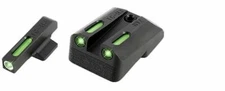 Truglo TG13NV1A TFX Novak 260/450 1911 Green 3 Dot Tritium/ FiberOptic