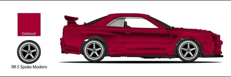Skyline GT-R (BNR34) 2024 NISSAN SKYLINE R34 RED 5SPK SPECTRA in