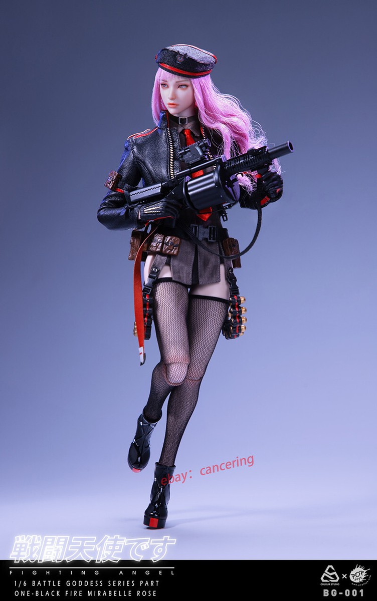 POPTOYS x COLOUR STUDIO 1/6 BG-001 Black Fire Mirabelle Rose