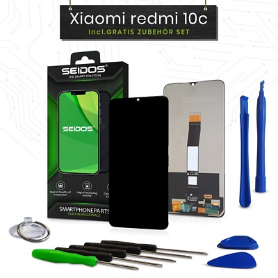 Display für Xiaomi redmi 10 c 220333QAG Full HD Bildschirm Touch Schwarz NEU