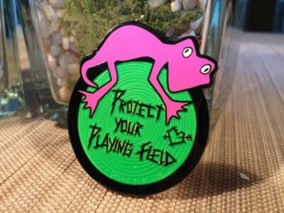 GecKo Geocoin - Crazy Neon Gecko LE 90