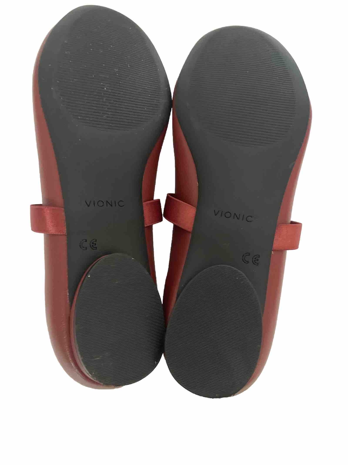 Vionic Joseline Women’s Flats Oxfords Arch Support Syrah Leather Shoes