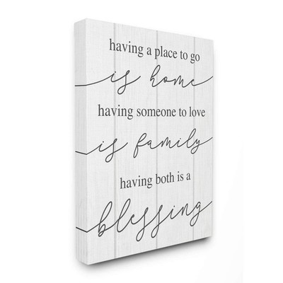 Finding Home and Family Motivational Blessing Quote, Designed by Daphne Polse...