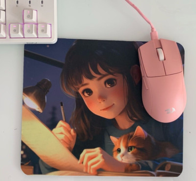 Mouse Pad / Anime Girl / Non- Slip / Home and Office use