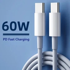 Type C Data Cable USB 1m Double Headed C To USB Type C Cable Quick Charge 60W