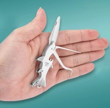 Cuchillo de Bolsillo Multifuncional Hecho a Mano Mini Cuchillo Llavero Cuchillo Camping 🏕