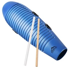 EASTROCK Guiro Instrument 3.9"x13" Fish Shaped Latin Percussion Instrument wi...