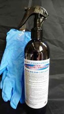 500ml Black Dye For Car Interior Carpet Renovation In Spray Bottle + Gloves