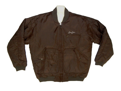 SEAN JOHN Brown Warm REVERSIBLE WINTER JACKET Insulated Bomber Coat Men's XXL