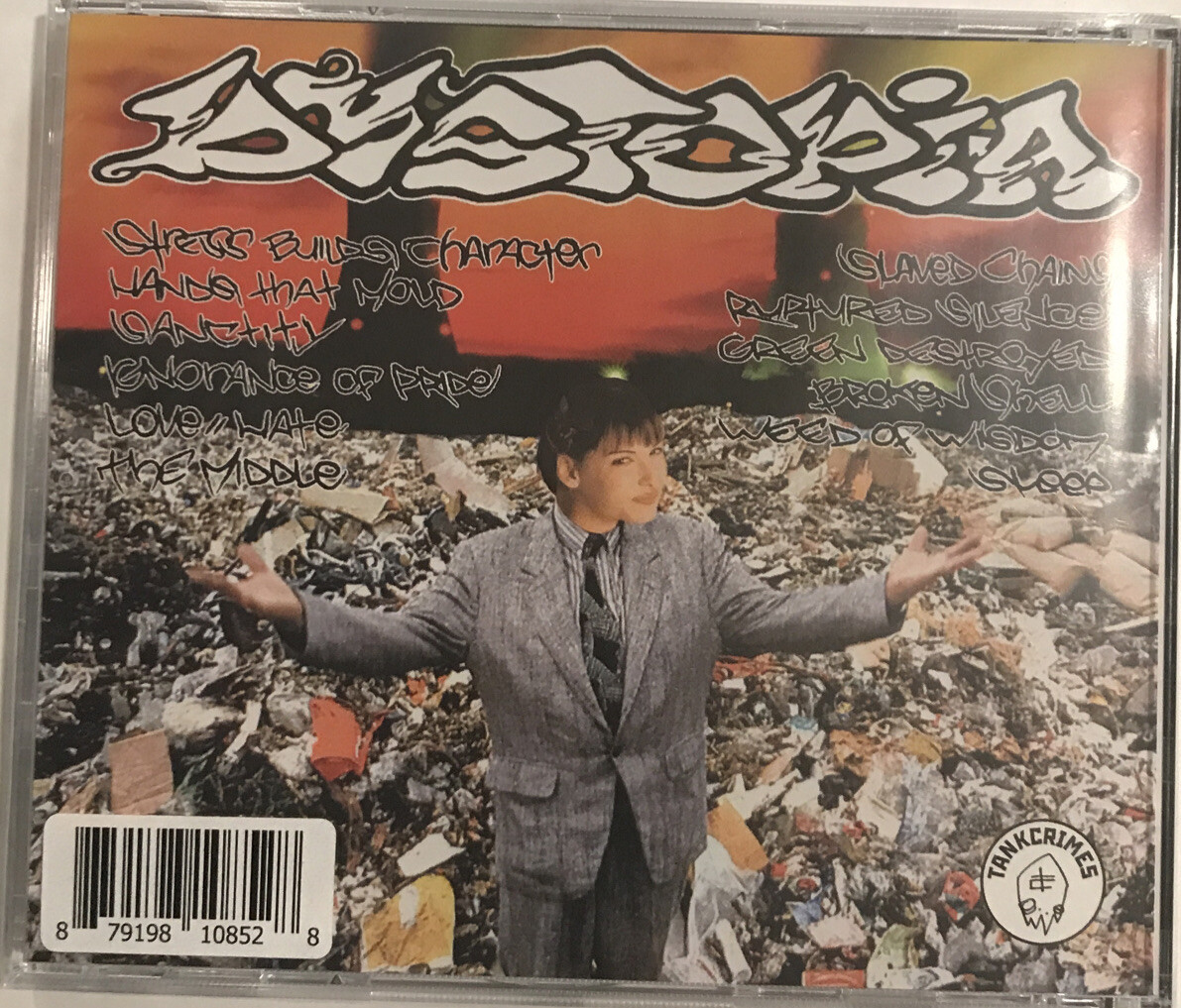 Dystopia - Human = Garbage CD 2014 Tankcrimes – TC85 [Sealed