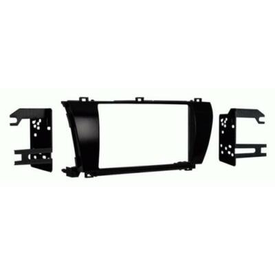 Metra 95-8245CHG Double DIN Stereo Install Dash Kit for 2014-up Toyota Corolla