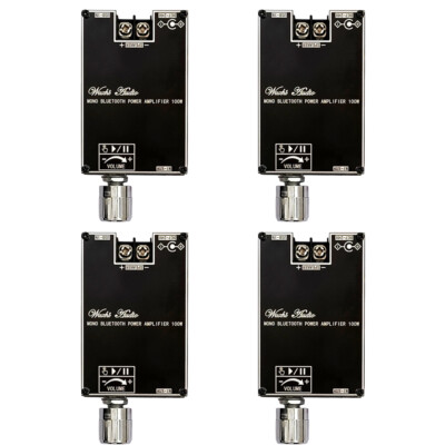 4PCS Audio ZK-1001B 100W Bluetooth Power Amplifier Board Mono Amp TPA3116D2