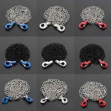 Rc Car Tow Chain With Trailer Hook For 110 Axial Scx10 Rc4wd D110 Rc Crawler Rc Car Tow Chain With Trailer Hook For 110 Axial Scx10 Rc4wd D110 Rc Crawler