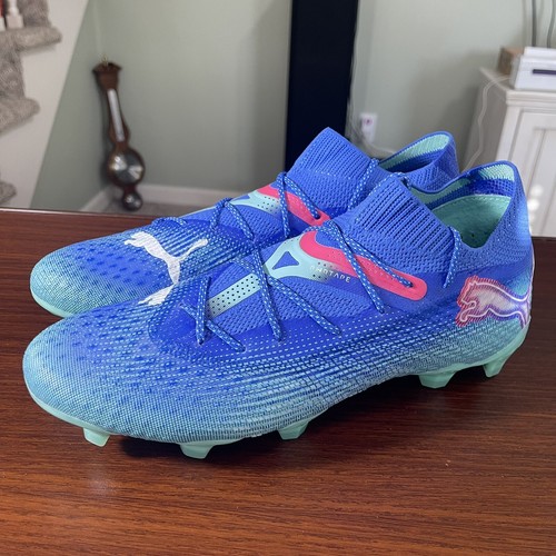 Puma Future 7 Ultimate FG/AG Men’s Soccer Cleats Blue Green 107916-01 Pick Size - Picture 12 of 20