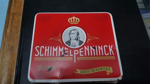 Schimmelpenninck Cigar Tin Made in Holland Vada Grote Senoritas
