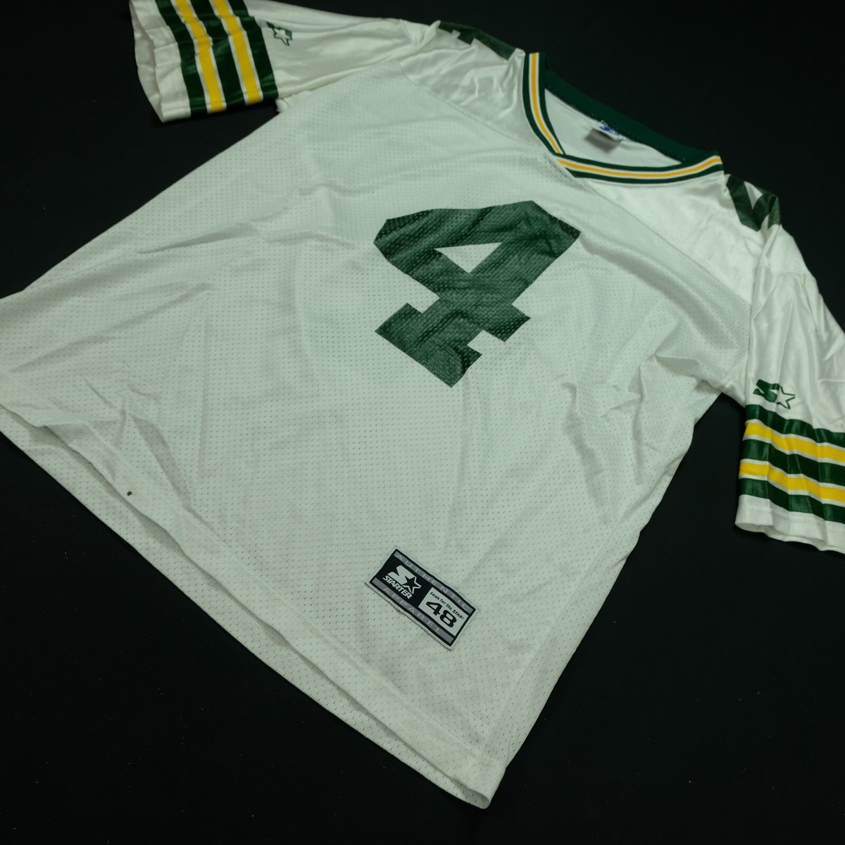 Rare VTG STARTER Brett Favre Green Bay Packers NFL Football Jersey