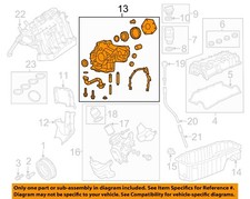 FIAT OEM 17-20 500,500L,500X EngineTransaxle Engine Parts-Oil Pump 68566637AA