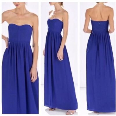 parker bayou silk dress Parker Bayou Silk Maxi Dress/Gown