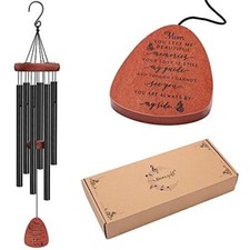 Memorial Windchimes for Loss of Mom Mother Prime Sympathy Gifts-Fast